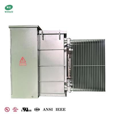 China 1500Kva Three Phase Pad Mounted Transformer Oil-Immersed  480V Isolation Transformer for sale