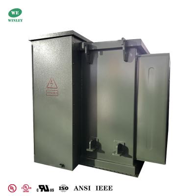 China UL 600Kva 3-Phasen-Pad-montierte Transformator mit Ölversorgung von 34,5 KV bis 480 V effizienter Stromverteiltransformator zu verkaufen