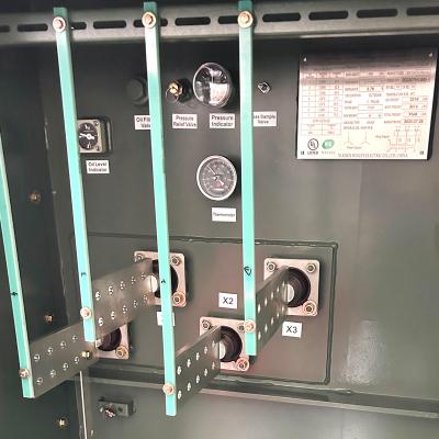 China 3 Phase Pad Mounted Distribution Transformer Oil Filled 1500KVA 13.2KV To 480V IEEE ANSI Standard for sale