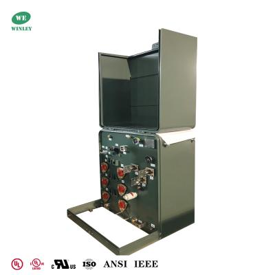 China UL/cUL Certification  100Kva Single Phase Pad mounted Transformer 12KV DOE 2016 CSA  ANSI IEEE Standards Residential  Transformer for sale