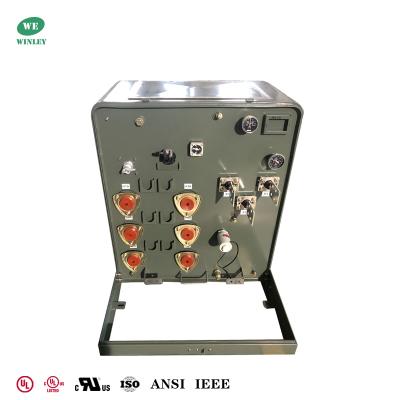 China UL/cUL Certification  100Kva Single Phase Pad mounted Transformer 12KV DOE 2016 CSA  ANSI IEEE Standards Residential  Transformer for sale