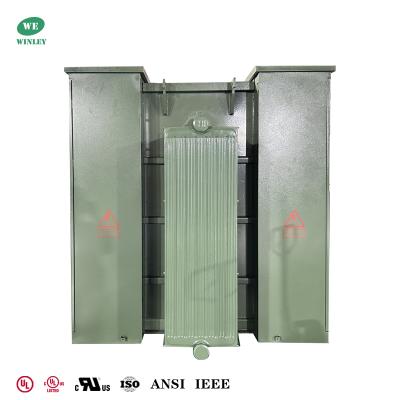 Κίνα Μετασχηματιστής Pad Mount 2MVA Solar Step Up 380V σε 34.5KV FR3 διηλεκτρικό υγρό Ανανεώσιμης Ενέργειας Φωτοβολταϊκών προς πώληση