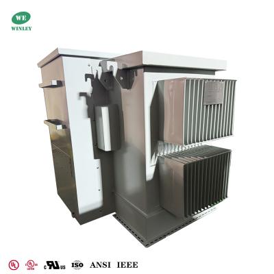 中国 3 相パッドは過電流保護 OCP が付いている 480V 304 SS への変圧器 300kVA 13200V を取り付けました 販売のため