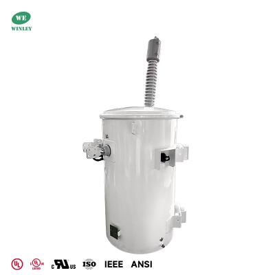 Chine Transformateur monté sur poteau monophasé 167kVA 34500Y/19920 aux transformateurs de puissance de type huile 120/240V à vendre
