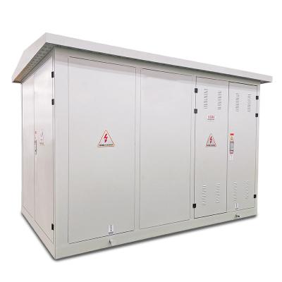 중국 800KVA 소형 간이 건축물 변전소 변압기 15KV 종류 RMU 판매용