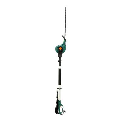 China 2.8M Long Reach Angled Hedge Trimmer 230v 8in Pole Lightweight Battery Hedge Cutter for sale