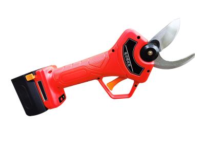 China 32mm Cordless Lithium Battery Rechargeable Garden Electric Shear For Branches for sale