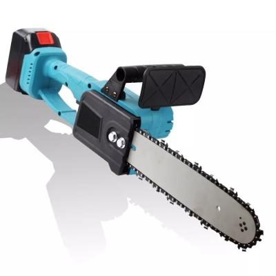 China 4 Inch Electric Chain Saw Portable One-Hand Saw Wood Cutter With 18V Battery for sale