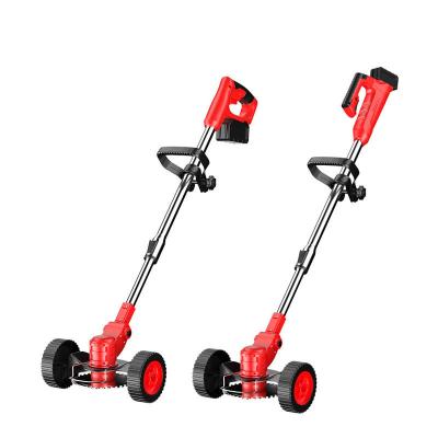 China 350W Multifunctional Garden Shrub Lithium Battery Operated Electric Cordless Grass Cutter for sale