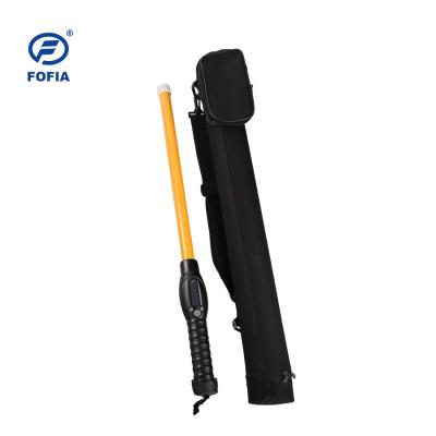 China Low Frequency 134.Khz RFID Stick Reader Cow Ear Tag 79cm Long Antenna 4AA Battery for sale