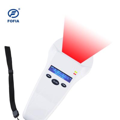 China Lithium Battery Animal ID RFID Reader Scanner For Microchip Pet Barcode Reading for sale
