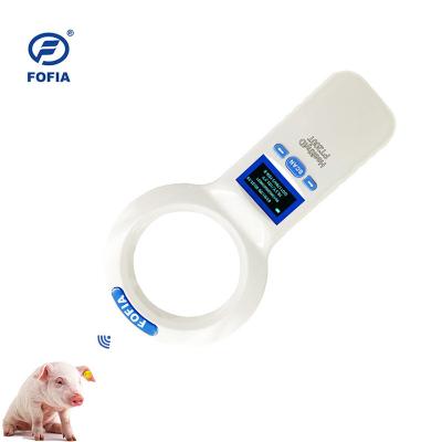 China Pet ID Temperature Animal Microchip Scanner FDX-B LF Reader 3AA Battery for sale