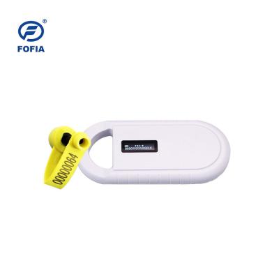 China Universal Microchip Reader RFID Pocket Dog Microchip Reader 134.2khz With Long Distance Reading for sale