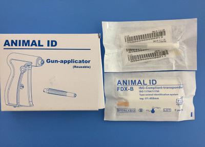 China Safe Bio - Glass Iso Standard Microchip For Pets , Anti - Collision for sale