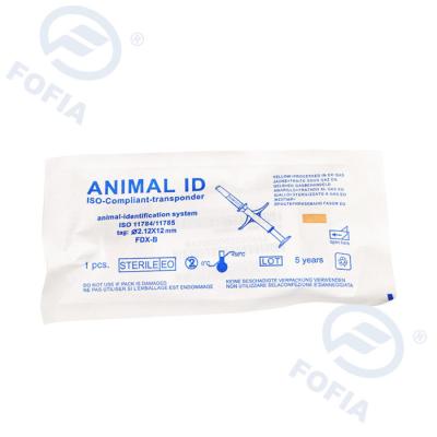 China European Glass Tag Animal Tracking Microchip Device EO Gas For Dogs Dog Tracking Microchip for sale