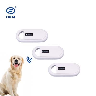 China ID64 Microchip Scanner Rfid Chip Reader Lithium Battery 24*7 OLED  For Pets Microchip Dog Scanner for sale