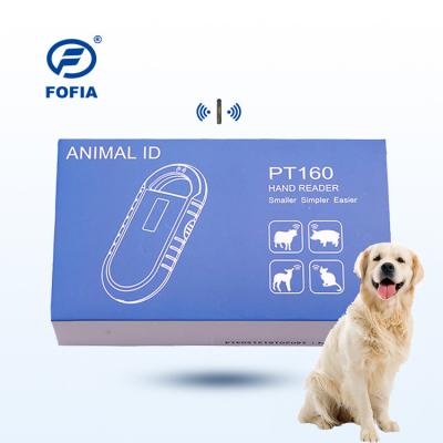 China Lector de identificación de animales con batería de litio con chip de almacenamiento de datos para mascotas ID64 en venta