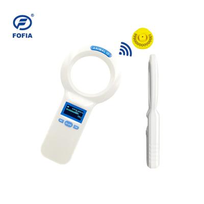 China CE 3-Button RFID Microchip Scanner With ID64 Reading Microchip Pet Scanner for sale