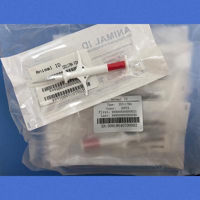 China Unshared ICAR Code FDX - B Animal ID Microchip Packed In Sterile Bag Separately for sale
