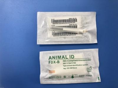 China Hitag - S256 Pet Microchip Single Needle Packed In A Sterile Bag For Animal Management for sale