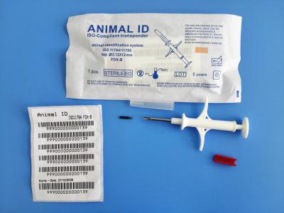 China Animal Identification RFID Tracking ISO Transponder Microchip With European Microchip for sale