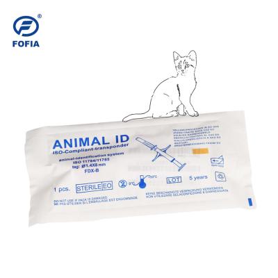 China RFID 134.2khz Identity Animal Tracker Microchip For Dogs for sale