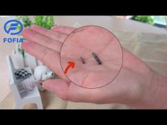 Animal Identification RFID Tracking ISO Transponder Microchip With European Microchip