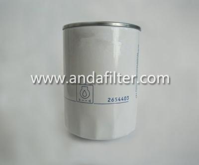China High Quality Oil filter For Perkins 2654403 for sale