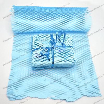 China Biodegradable Eco Kraft Honeycomb Wrapping Paper for sale