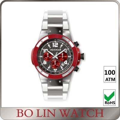 China Mechanical Metal Band Stainless Steel Bracelet Watch For Business Japan Mov'T for sale