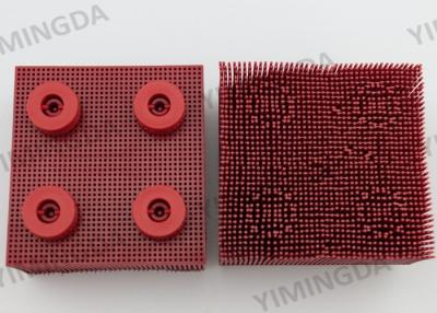 China Red 90 * 95 Mm Auto Cutter Nylon  Bristle For  VT5000 / 7000 Cutter for sale