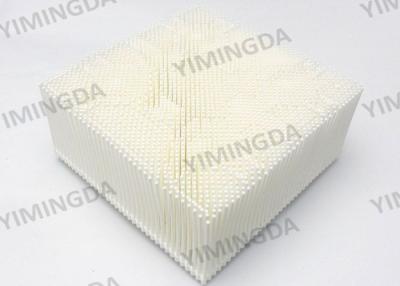 China Poly material Bristle block  Square foot  White color For Auto cutter for sale