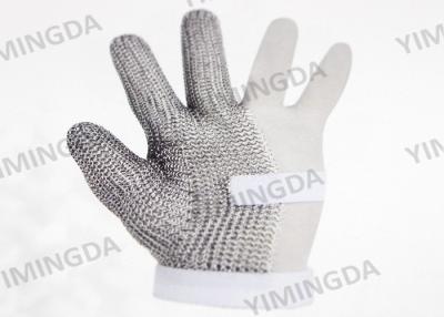 China Tres guantes protectores del acero inoxidable de la seguridad de los fingeres para la sala de despiece en venta
