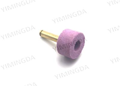 China Pink Color Grinding Stone Wheel SGS Standard For Auto Cutter Textile Machine Parts for sale