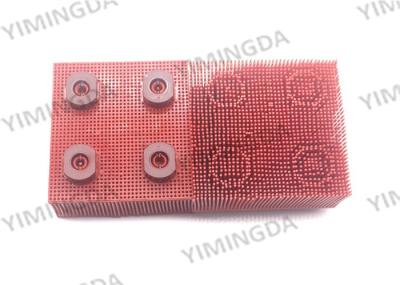 China Red Nylon  Auto Cutter Bristle Block PN 702583 /130297 for  VT5000 / 7000 Cutter for sale