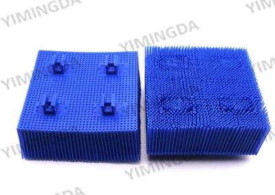 China Blue 100*100*42mm Poly Bristle Block For Eastman Cutting Machine for sale