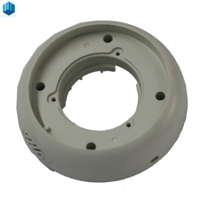 China ABS Custom Injection Molding White Cover Machined Plastic Housing for sale