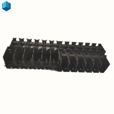 China PP Electronic Injection Molding Black Precision Connector Plastic for sale