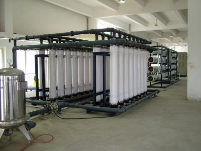 China Auto / Manual Ultrafiltration Membrane System , Ultrafiltration Water Treatment Plant for sale