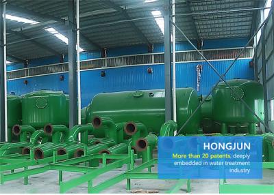 China 500-100000 L/H Industrial Sand Filter , Pressure Sand Filters For Water Treatment for sale
