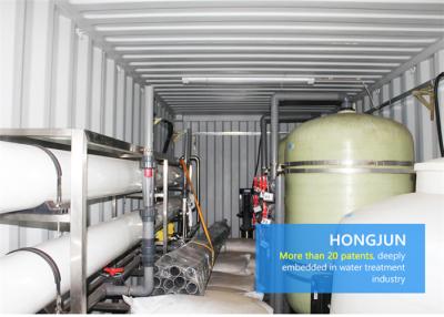 Chine Taille 20ft-40ft mobile professionnelle de conteneur d'usine de purification d'eau pour le message publicitaire à vendre