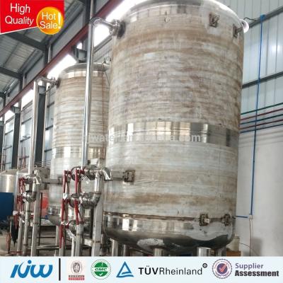 Chine Diamètre durable du réservoir 200mm-3000mm de traitement de l'eau pour la basse eau résiduelle de dureté à vendre