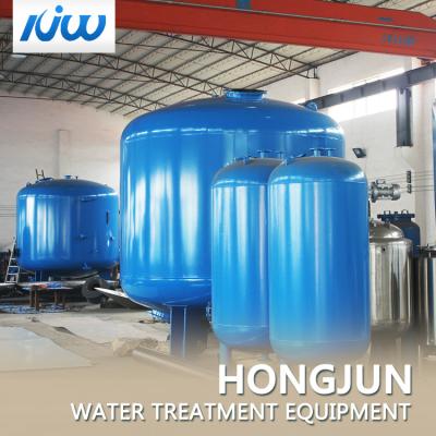 China Capacidade de aço inoxidável do tratamento da água 250L-10000L dos filtros dos multimédios uma garantia de 1 ano à venda