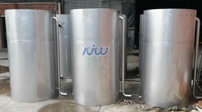 Chine réservoir de traitement de l'eau de l'acier inoxydable 304 316 avec des dessins à vendre