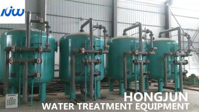 China Carbon Steel Epoxy FRP 20000T Iron Manganese Water Filter for sale