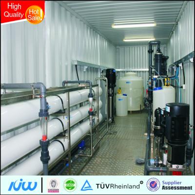 Chine Type usine de conteneur de purification d'eau de mobile de 40ft à vendre