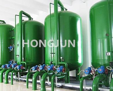 China 8mm Thick 10000T Backwash Mechanical Filter Fully Automatic for sale