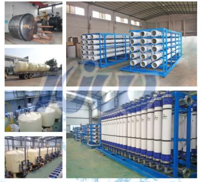 Chine Équipement de purification d'eau d'osmose d'inversion de FRP pour la boisson à vendre