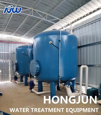 China River Water Purification Anti Corrosive Sand Carbon Filter for sale