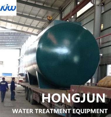 China 3000T/D Mobile Integrated Sewage Treatment Plant Machinery MB Easy To Install for sale